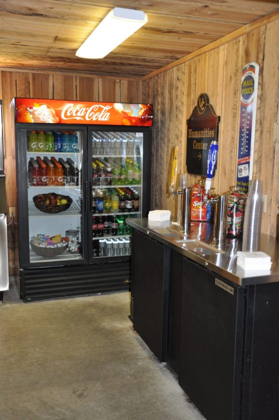 Long Barn Drink & Snack Station